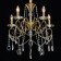Selena chandelier, size 50x105x50 cm, 200W 5XE14 IP 20