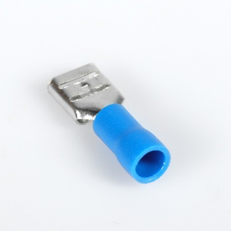 Flat connector with a cambric 8 mm, packing 50 pcs-1