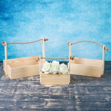 A set of Kashpo wooden gift elegant "Classic", 3 in 1, handle handle Gate beautifully