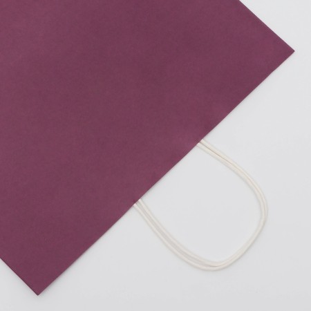 Craft package lilac, round handle, 32 x 19.5 x 37 cm, 120 g-1