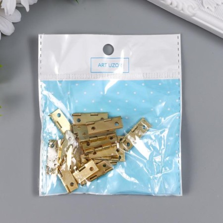 Loop for casket with straight angles 1x2.5 cm B-039-3