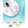 Round Brush No. 10 (clip diameter 10 mm; hair length 30 mm), wooden handle, calligrata