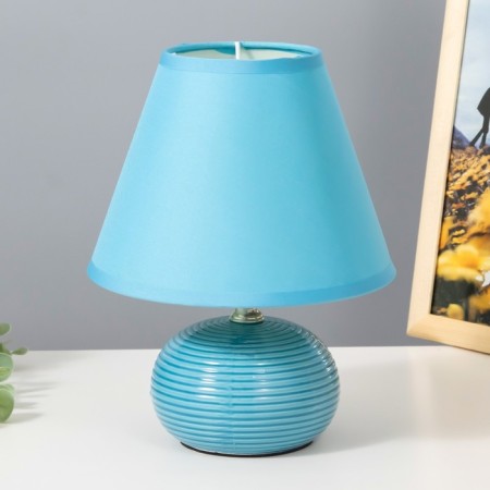 Salento table lamp E14 40W Blue 17x17x23 cm Risalux