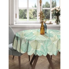 The tablecloth “Autumn wind”, round, Saten, d = 150 cm