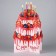 Volumetric cards "Happy birthday", cake, 12.1 × 17.8 cm
