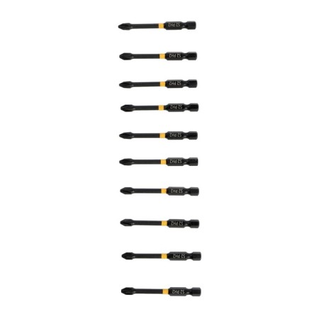 Bit Tundra Profi, Torsion, steel S2, PH2 x 65 mm, plastic case of 10 pcs.-5