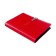 Organizer on the rings, PVC, A5.140 liters, cage, with a pen, gifts. Box, flash drive, charging red