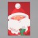Folding box "Santa Claus", 15 x 15 x 8 cm, new year