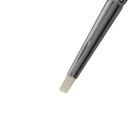 Silicon Brush "Flat", Hana Create No. 3 (exhibition length 5 mm), short dull handle-2