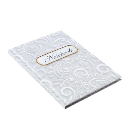 College-wiper in a solid cover 7BC, A5, 80 sheets, white, cage block, glossy lamination-1