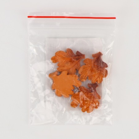 Miniature Puppet "Autumn Leaf", set of 4 pcs., Size 1 pc. - 2 × 2 × 0.5 cm-5