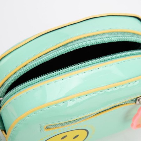 Bag's bag with lightning, external pocket, green color-2
