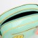 Bag's bag with lightning, external pocket, green color