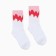 Women's socks, white color, size 36-40