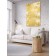 Decorative panel with photo printing "Star Gold", vertical, size 150x200 cm
