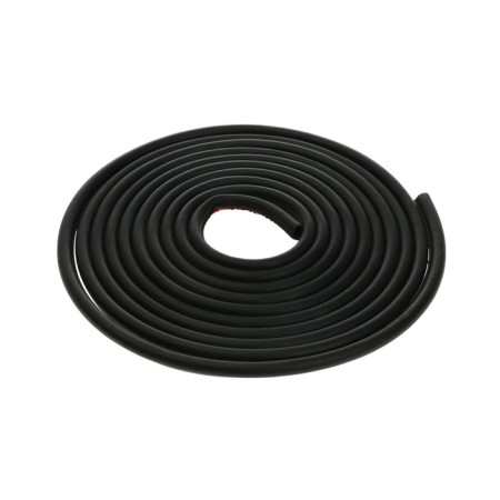 Doors seal in a car, o-shaped, 10 × 10 mm, self-adhesive, 5 m, black-3