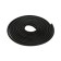 Doors seal in a car, o-shaped, 10 × 10 mm, self-adhesive, 5 m, black