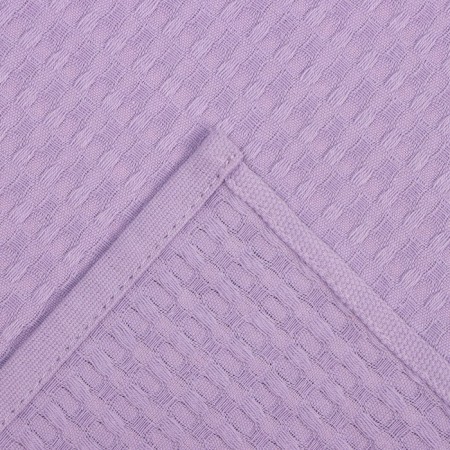 Set of Kit. Loniton "Dolyana" lavender 35x60cm-2pcs., 100% hl, waffle, 220 g/m2-3