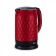 Electric kettle bQ kt1715p, plastic, flask, 1.7 l, 1800 watts, red/black