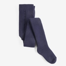 Pantyhose tires, dark blue color, height 116-122 cm