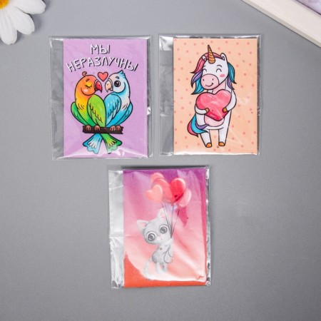 Set of postcards with seeds "grow itself" "Joy" 5*7cm-4