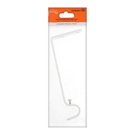 Bracket for cornice D20 is a single -row 15 cm, white-3