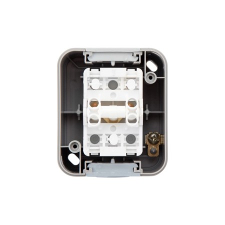 Two -clavy Mini OG ip54, o/y, gray kranz switch-4