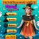 Carnival set "Sweet Witcher", height 110-116 cm, Orange color