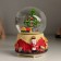 Souvenir Polystone Water Ball Light, Music, Snow Drigs "Christmas tree and Bear" 10.5x10.5x14 cm 1047343