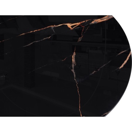 D-700 Obsidian/Black Metal Rob Commerce table 70x70x33 cm-4
