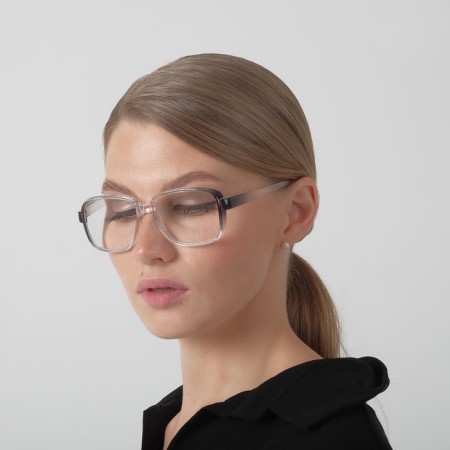 Ready -made glasses east 868 Gray (grandfathers), color mix, +4-2