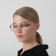 Ready -made glasses east 868 Gray (grandfathers), color mix, +4