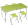 A set of tourist furniture Maclay: table, 4 stools, lighting color