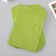 Foamiran glitter 2 mm, 20x30 cm, light green