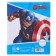 A set of first grader in the folder, avengers, 30 items
