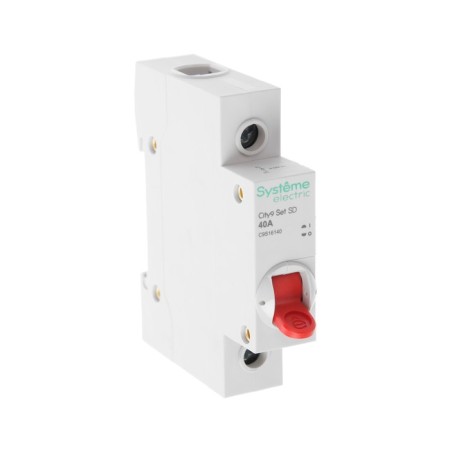 Load switch Se City9, 1P, 40 A, 230 V