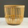 Flower stand, 25 x 25 x 22 cm, natural
