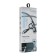 Cable 2 in 1, Type-C-Type-C/Lightning, 60 W, 3 A, Fabric Fabric, 1 meter, silver