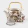 Keramic teapot with a metallic sieve "Vera", 900 ml