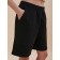 Women's shorts, size XS, black color