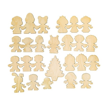 A large set of workpieces for creativity "New Year's carnival"-2