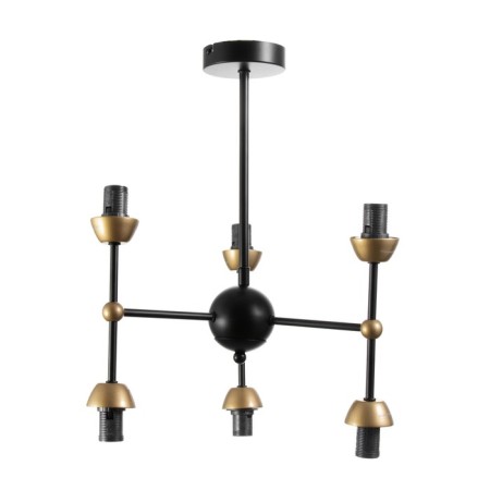 The base for the chandelier loft 6x60W E14 is black-1