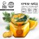 Honey cream two -layer “New Year's aroma” with orange and ginger, 120 g