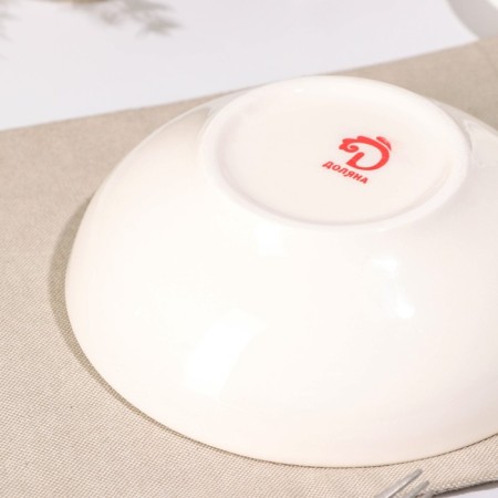 Saladnik ceramic shade Mikaela, 680 ml, D = 17.8 cm, red-pink color-2