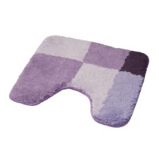 Pisa bathroom mat, purple color 50x50 cm