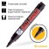 Permanent marker 3.0 mm, Crown Multi Marker, bullet, black
