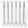 Aluminum radiator Stout Bravo, 500 x 80 mm, 7 sections, side connection