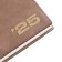 Dated 2025 diary, Escalada, A5+ 176 sheets, integral cover, artificial leather, foil embroidery, lies, block 80 g/m2, beige