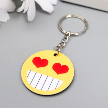 Acryl keychain "Funny Smile" mix 4x4 cm-2