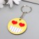 Acryl keychain "Funny Smile" mix 4x4 cm